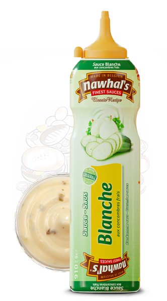 Sauce Nawhal's Blanche 900ml - Nawhals.com