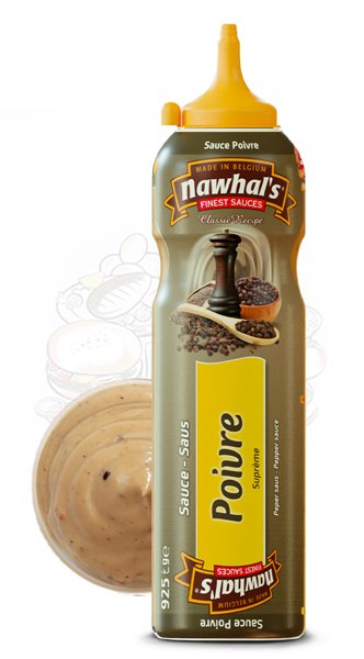 Sauce Nawhal's Poivre 950ml - Nawhals.com