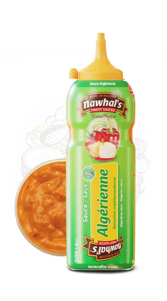 Sauce Nawhal's Algérienne 500ml - Nawhals.com