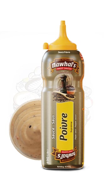 Sauce Nawhal's Poivre 500ml - Nawhals.com