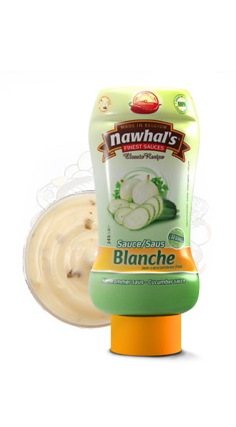Sauce Nawhal's Blanche 350ml - Nawhals.com