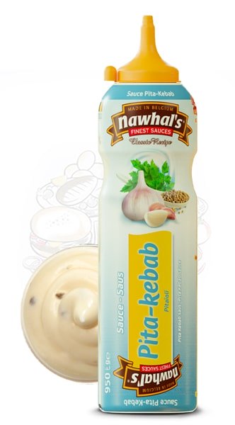 Sauce Nawhal's Pita kebab 950ml - Nawhals.com