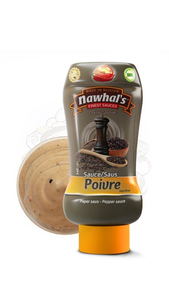Sauce Nawhal's Poivre 350ml - Nawhals.com