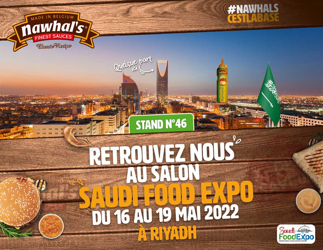 Salon Saudi Food Expo Riyadh Nawhal's Sauce - nawhal's.com